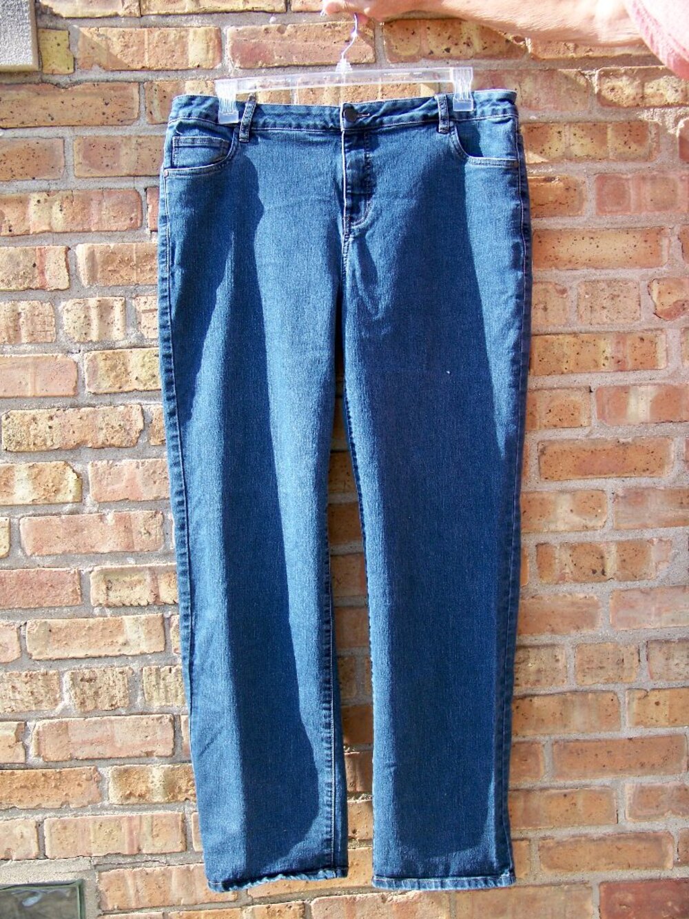 Avenue Women's Jeans with Detailed Pockets, Size 18 Tall